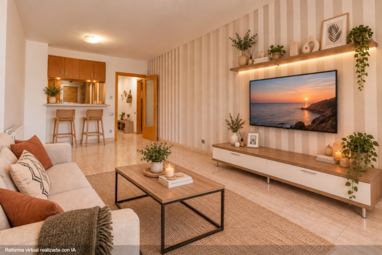 Apartament al centre amb una gran terrassa